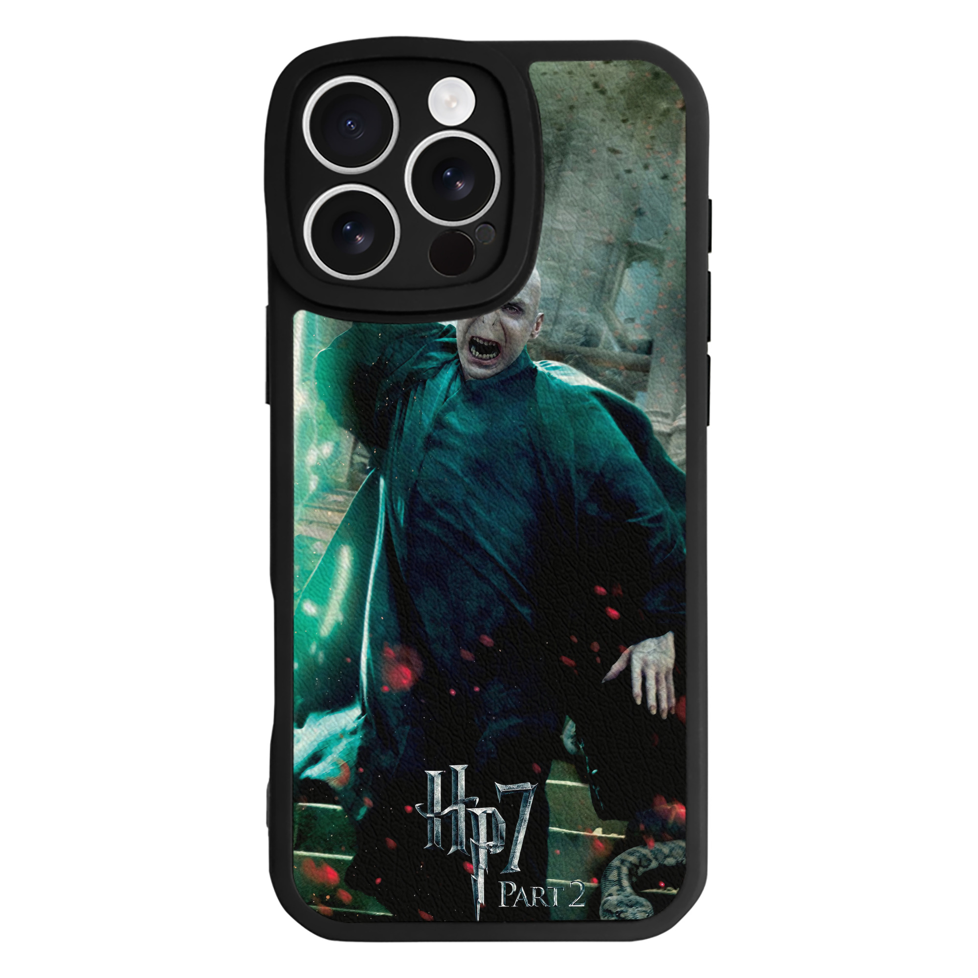 （画像用） Harry Potter ハリー・ポッターシリーズ 【iPhone 16シリーズ対応】シリコンスマホケース（レザー調） 材質：シリコン